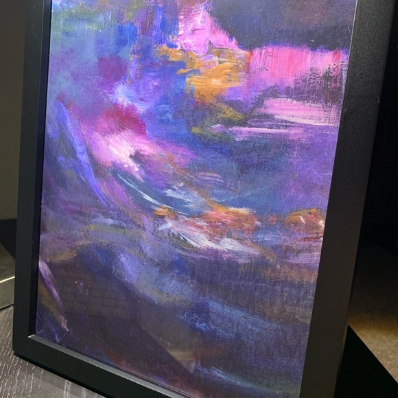 Lovely Star Original Abstract Framed Print - Picture 7 of 16